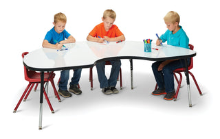 Berries Kidney Dry Erase Table - E-height