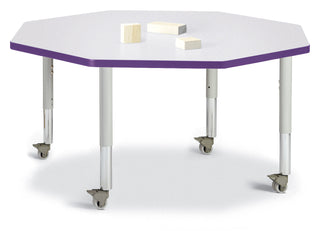 Berries Octagon Activity Table - 48" X 48"