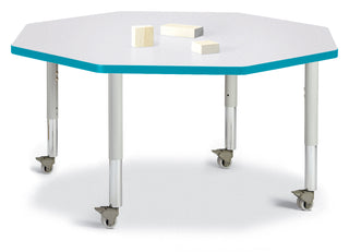 Berries Octagon Activity Table - 48" X 48"