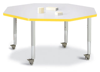 Berries Octagon Activity Table - 48" X 48"