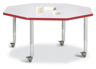 Berries Octagon Activity Table - 48" X 48"