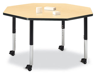 Berries Octagon Activity Table - 48" X 48"