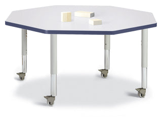 Berries Octagon Activity Table - 48" X 48"