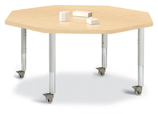 Berries Octagon Activity Table - 48" X 48"