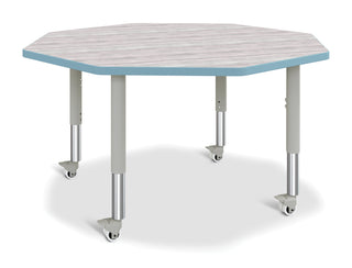 Berries Octagon Activity Table - 48" X 48"