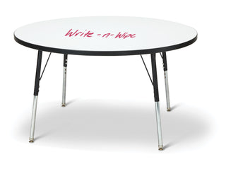 Berries Round Dry Erase Table - A-height
