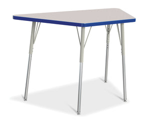 Berries Trapezoid Activity Table - Freckled Gray/Blue/Gray