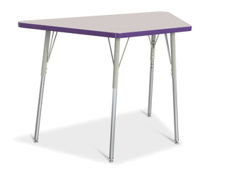 Berries Trapezoid Activity Table - Freckled Gray/Purple/Gray