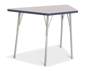 Berries Trapezoid Activity Table - Freckled Gray/Navy/Gray