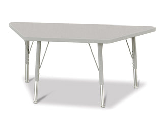Berries Trapezoid Activity Table - Freckled Gray/Gray/Gray
