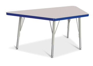 Berries Trapezoid Activity Table - Freckled Gray/Blue/Gray
