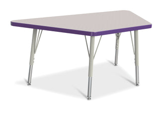 Berries Trapezoid Activity Table - Freckled Gray/Purple/Gray