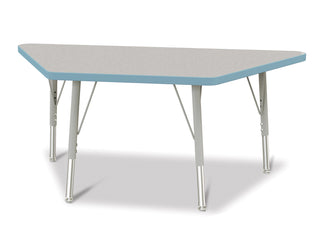 Berries Trapezoid Activity Table - Freckled Gray/Coastal Blue/Gray