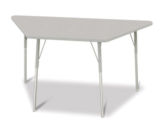 Berries Trapezoid Activity Table - Freckled Gray/Gray/Gray