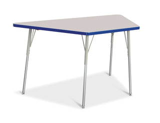 Berries Trapezoid Activity Table - Freckled Gray/Blue/Gray