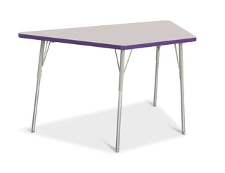 Berries Trapezoid Activity Table - Freckled Gray/Purple/Gray