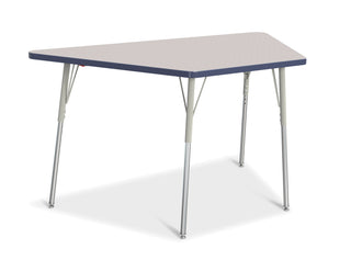 Berries Trapezoid Activity Table - Freckled Gray/Navy/Gray