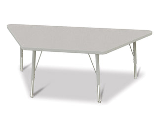 Berries Trapezoid Activity Table - Freckled Gray/Gray/Gray
