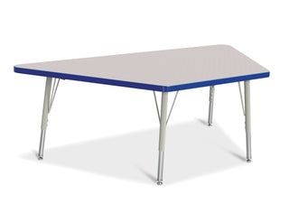 Berries Trapezoid Activity Table - Freckled Gray/Blue/Gray