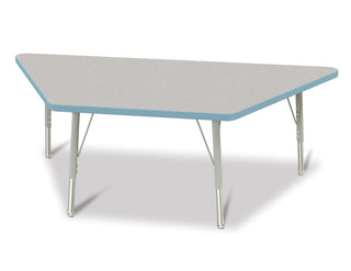 Berries Trapezoid Activity Table - Freckled Gray/Coastal Blue/Gray