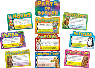 Parts of Speech Bulletin Board Set