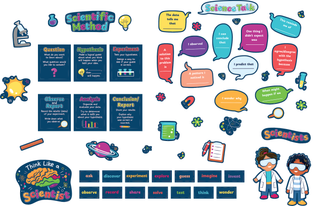 Science Talk Bulletin Board Set