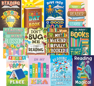 Reading Is Fun Small Poster Pack