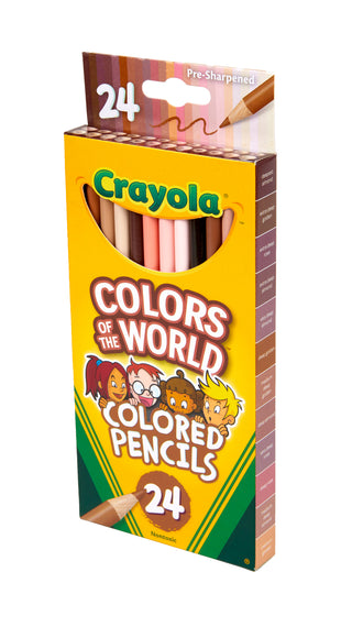 Crayola® Colors of the World Skin Tone Colored Pencils, 24 Count