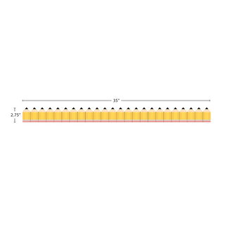 Pencils Die-Cut Border Trim