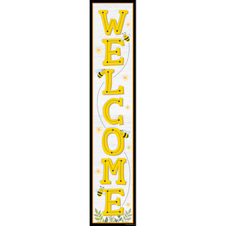 Buzzing Bees Welcome Banner