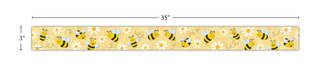 Buzzing Bees Straight Border Trim