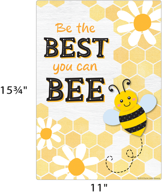 Buzzing Bees Positive Sayings Small Poster Pack