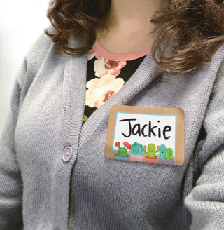 Happy Cactus Crew Name Tags/Labels - Multi-Pack