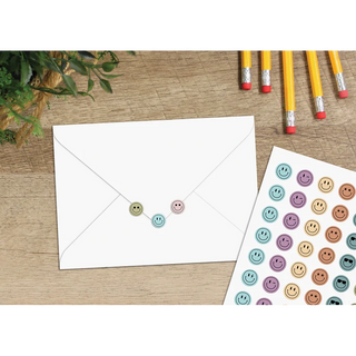 Calming Colors Smiley Faces Mini Stickers Valu-Pak