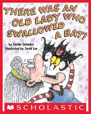 THERE WAS AN OLD LADY WHO SWALLOWED A BAT BOOK & CD(D)