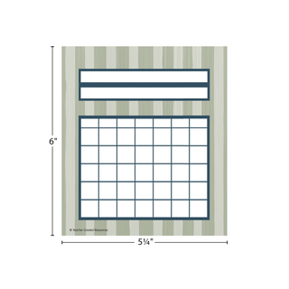 Classroom Cottage Incentive Charts