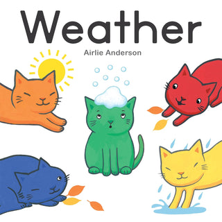 Curious Cats Weather Board Book