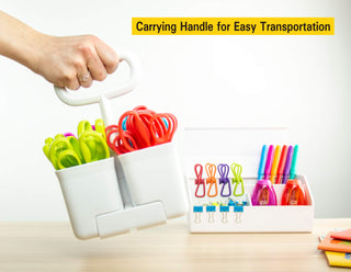 Caddy with blunt Scissors