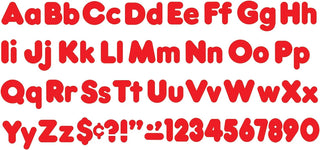 Ready Letters 4" Letter & Number, Red