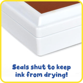 READY 2 LEARN Jumbo 6-in-1 Washable Stamp Pad - Skin Tones