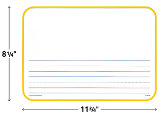 Double-Sided Show and Tell Early Writing Magnetic Dry-Erase Boards (Pack of 5)