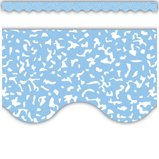 Composition Blue Magnetic Border