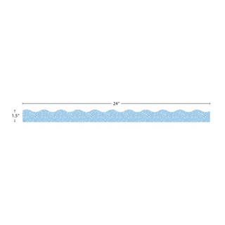 Composition Blue Magnetic Border