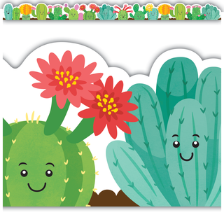 Happy Cactus Crew Magnetic Border
