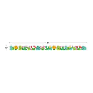 Happy Cactus Crew Magnetic Border