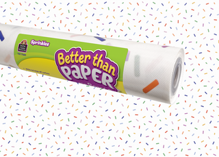 Sprinkles Better Than Paper¨ Bulletin Board Roll