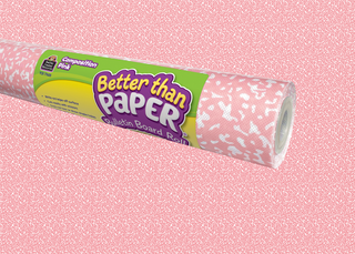 Composition Pink Better Than Paper¨ Bulletin Board Roll