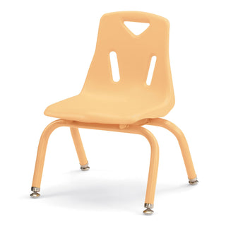 Berries Stacking Chair - Powder-Coated Legs - Camel