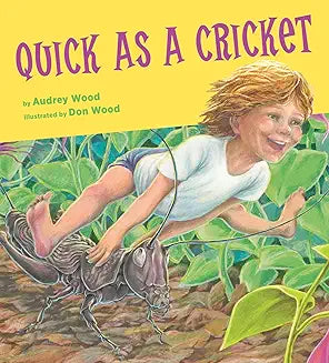 QUICK AS A CRICKET BOOK & CD