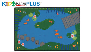 Tranquil Pond Value Rug PLUS 6' x 9'
